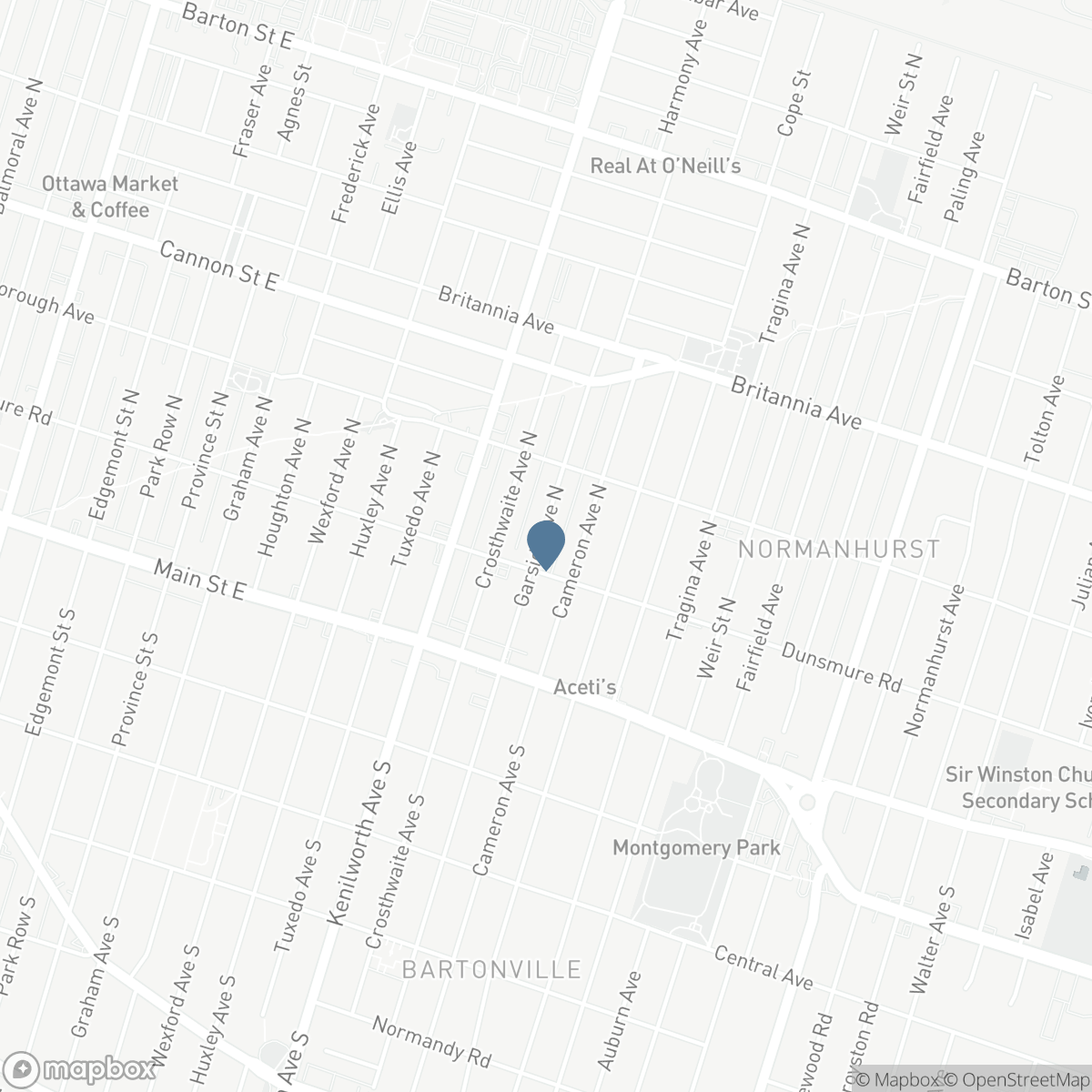 72 GARSIDE Avenue N, Hamilton, Ontario L8H 4W3